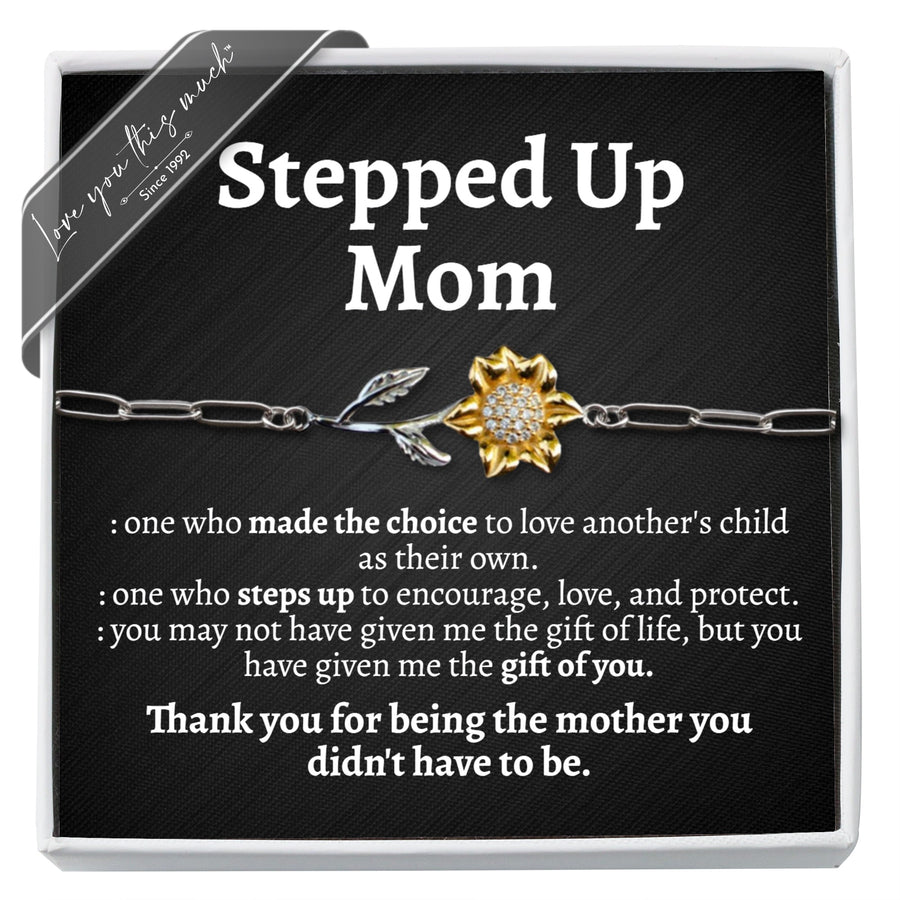 (ALMOST Sold Out) Stepped Up Mom Enchanted Sunflower - Love You This Much