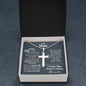 20th Year Anniversary Ball Chain Cross Necklace - Love You This Much