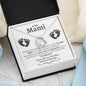 A Mi Mami (Barriga) Forever Love Necklace - Love You This Much