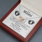A Mi Mami Barriga Interlocking Hearts Necklace - Love You This Much