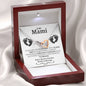 A Mi Mami Barriga Interlocking Hearts Necklace - Love You This Much