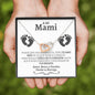 A Mi Mami Barriga Interlocking Hearts Necklace - Love You This Much