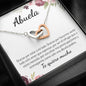 Abuela Interlocking Hearts Necklace - Love You This Much