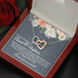 Aunt and Nephew Interlocking Hearts Necklace - Love You This Much