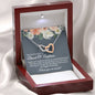 Aunt and Nephew Interlocking Hearts Necklace - Love You This Much