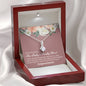 Babys Finally Here Alluring Beauty Necklace - Love You This Much