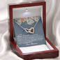 Best Friend Anniversary Interlocking Hearts Necklace - Love You This Much