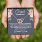 Best Friend Engagement Interlocking Hearts Necklace - Love You This Much