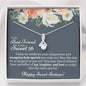 Best Friend Sweet 16 Alluring Beauty Necklace - Love You This Much