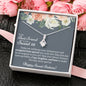 Best Friend Sweet 16 Alluring Beauty Necklace - Love You This Much