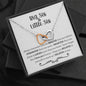 Big Sis and Lil Sis Interlocking Hearts Necklace - Love You This Much