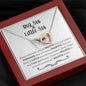 Big Sis and Lil Sis Interlocking Hearts Necklace - Love You This Much
