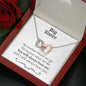 Big Sister Interlocking Hearts Necklace - Love You This Much