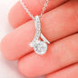 Birthday Girl during Pandemic (Blue) Alluring Beauty Necklace - Love You This Much