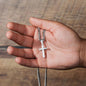 Dad to Be Cuban Cross Necklace - Love You This Much