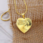 Friends Forever Pooh Heart Necklace - Love You This Much