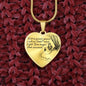 Friends Forever Pooh Heart Necklace - Love You This Much