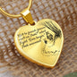 Friends Forever Pooh Heart Necklace - Love You This Much
