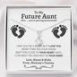 Future Aunt Tummy Alluring Beauty Necklace - Love You This Much