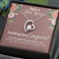 Girl Boss Building her Empire Forever Love Necklace - Love You This Much