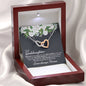 Goddaughter (From Godmother) Interlocking Hearts Necklace - Love You This Much
