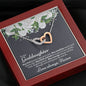Goddaughter (From Godmother) Interlocking Hearts Necklace - Love You This Much