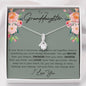 Granddaughter Mahogany Alluring Beauty Necklace - Love You This Much