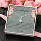 Granddaughter Mahogany Alluring Beauty Necklace - Love You This Much