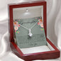 Granddaughter Mahogany Alluring Beauty Necklace - Love You This Much