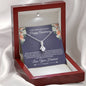 Happy Anniversary Alluring Beauty Necklace - Love You This Much