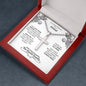 Memory of your Friend Cross Necklace - Love You This Much