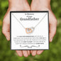 Memory of Your Grandfather Interlocking Hearts Necklace - Love You This Much
