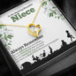 Niece (always remember) Forever Love Necklace - Love You This Much