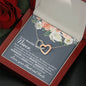 Niece (From Aunt and Uncle) Interlocking Hearts Necklace - Love You This Much