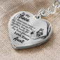 Niece (Love Aunt) Heart Keychain - Love You This Much