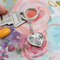 Niece (Love Aunt) Heart Keychain - Love You This Much