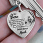 Niece (Love Aunt) Heart Keychain - Love You This Much