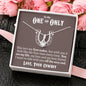 One and Only (Cowboy) Alluring Beauty Necklace - Love You This Much
