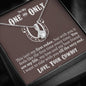 One and Only (Cowboy) Alluring Beauty Necklace - Love You This Much