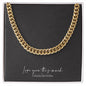 Original Cuban Necklace - Love You This Much