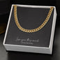 Original Cuban Necklace - Love You This Much