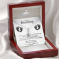 Our Mommy (Tummy) Twins Alluring Beauty Necklace - Love You This Much