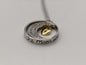 Personalized Granddaughter Moon & Back Necklace - Love You This Much