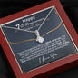 Personalized Happy 7th Anniversary Alluring Beauty Necklace - Love You This Much