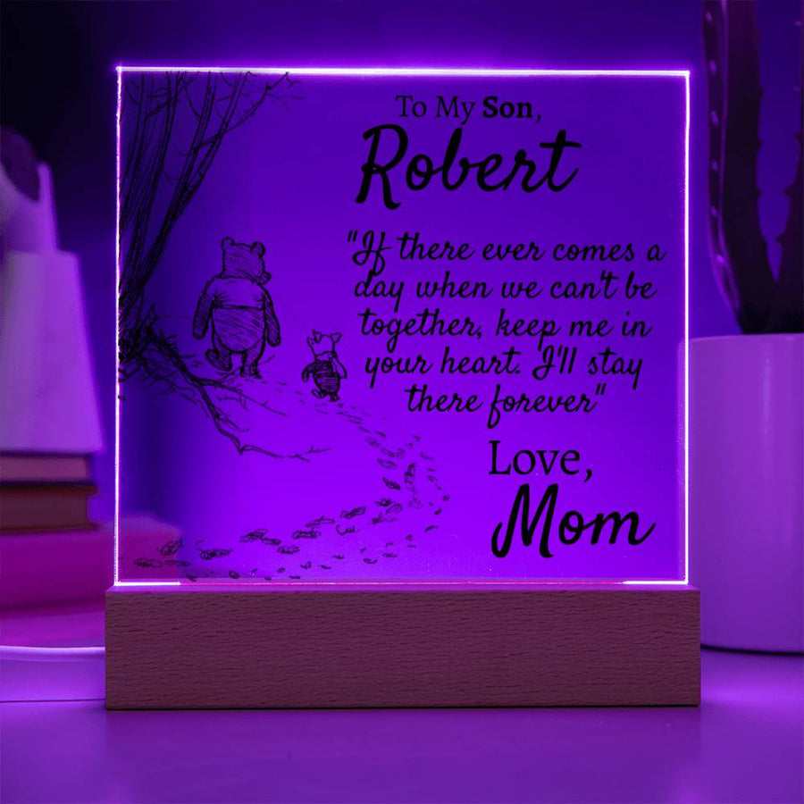 Personalized Son - Comes a Day - Love Mom - Love You This Much