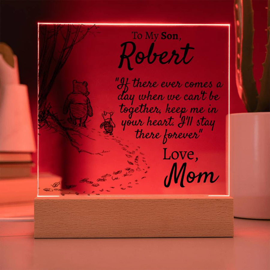 Personalized Son - Comes a Day - Love Mom - Love You This Much