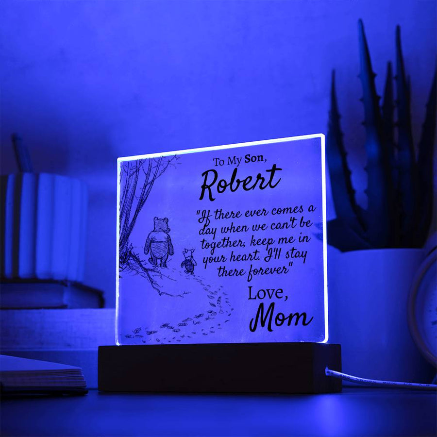 Personalized Son - Comes a Day - Love Mom - Love You This Much