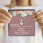 Personalized Will You Be My Maid Of Honor Alluring Beauty Necklace - Love You This Much
