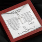 The Lords Prayer Cross Necklace - Love You This Much