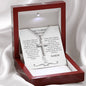 The Lords Prayer Cross Necklace - Love You This Much